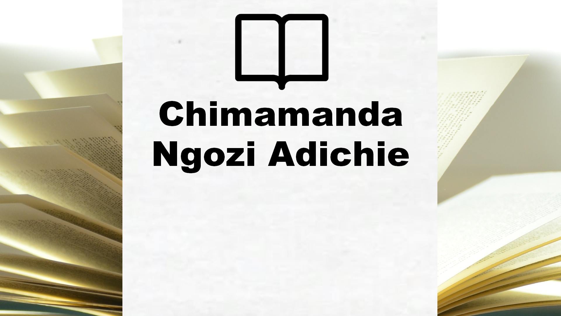 Boeken Chimamanda Ngozi Adichie