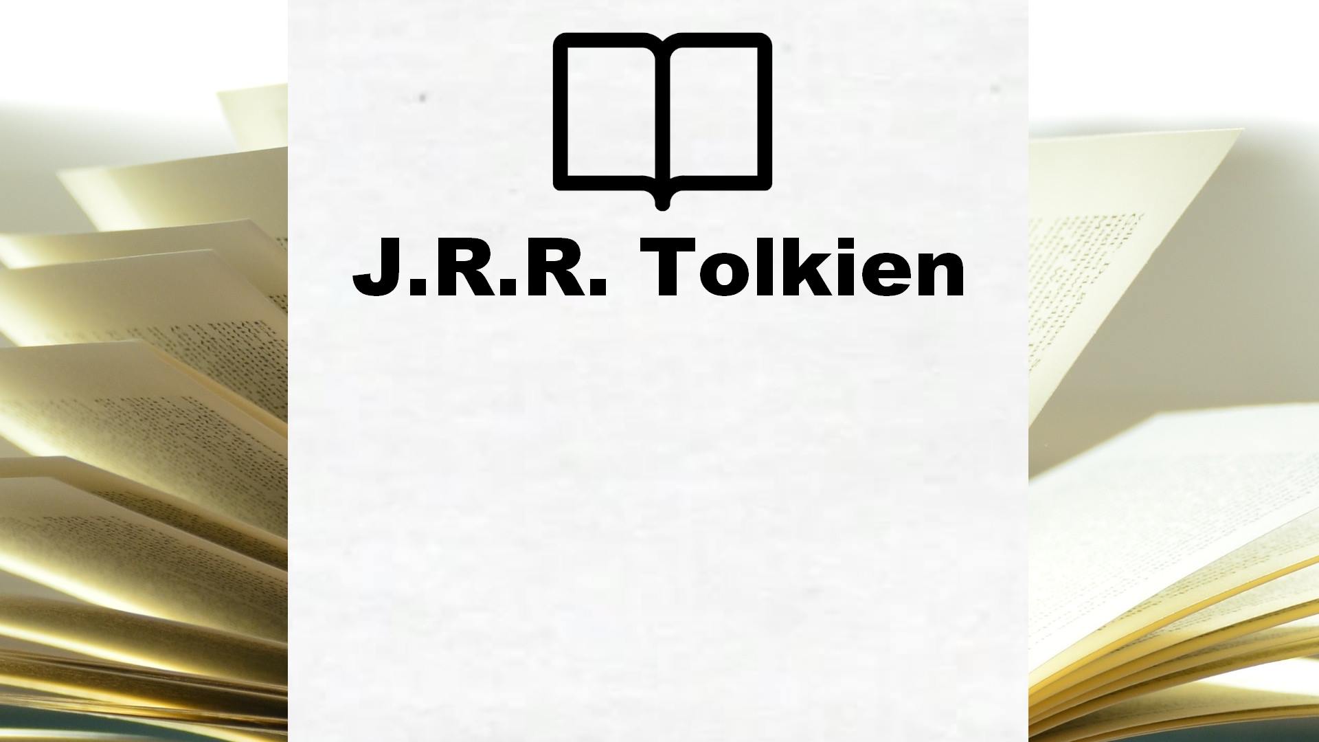 Boeken J.R.R. Tolkien