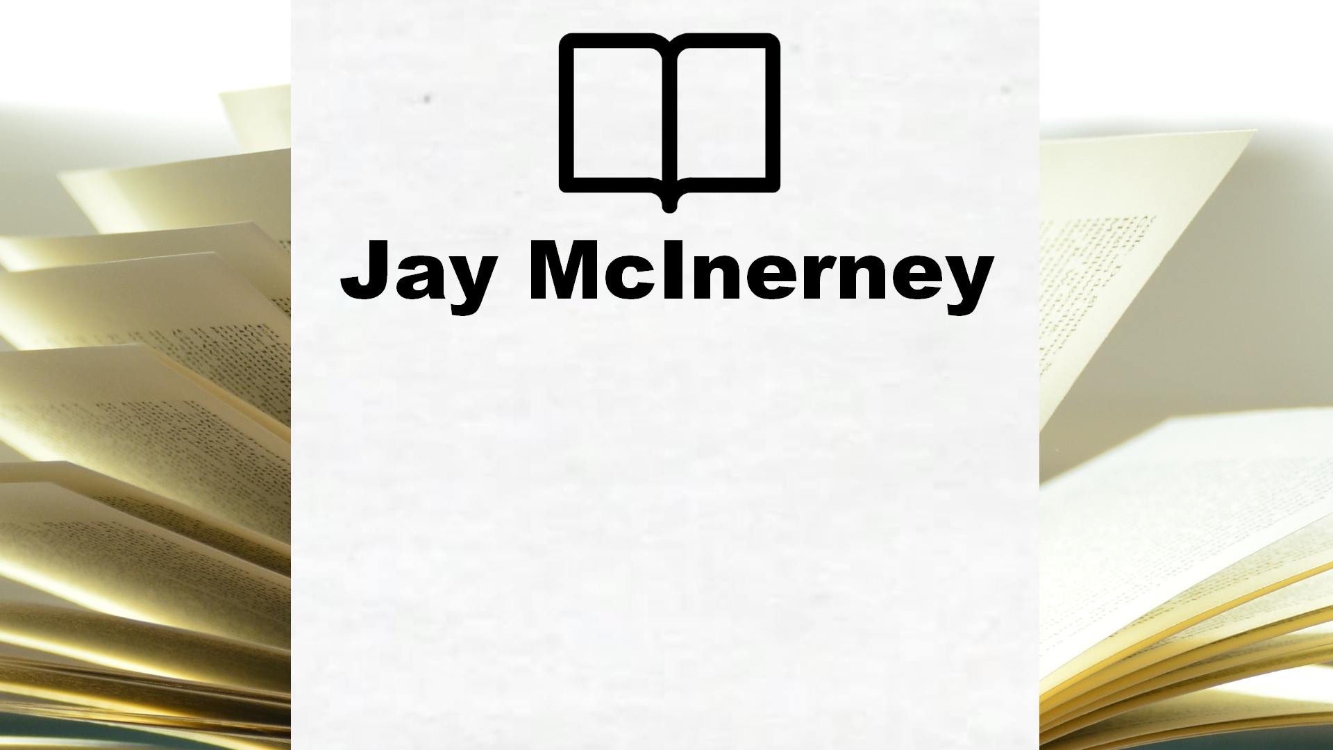 Boeken Jay McInerney