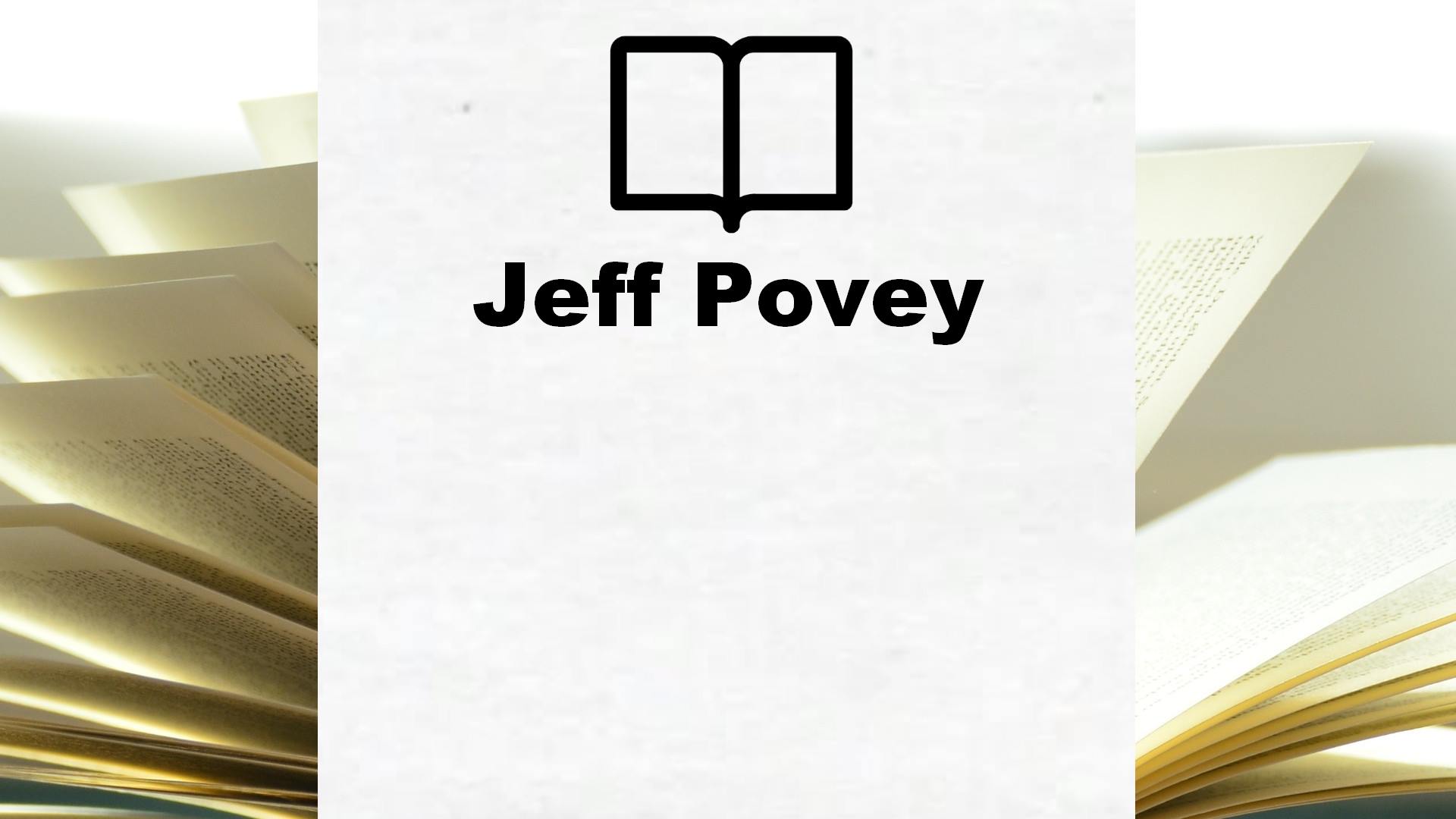 Boeken Jeff Povey