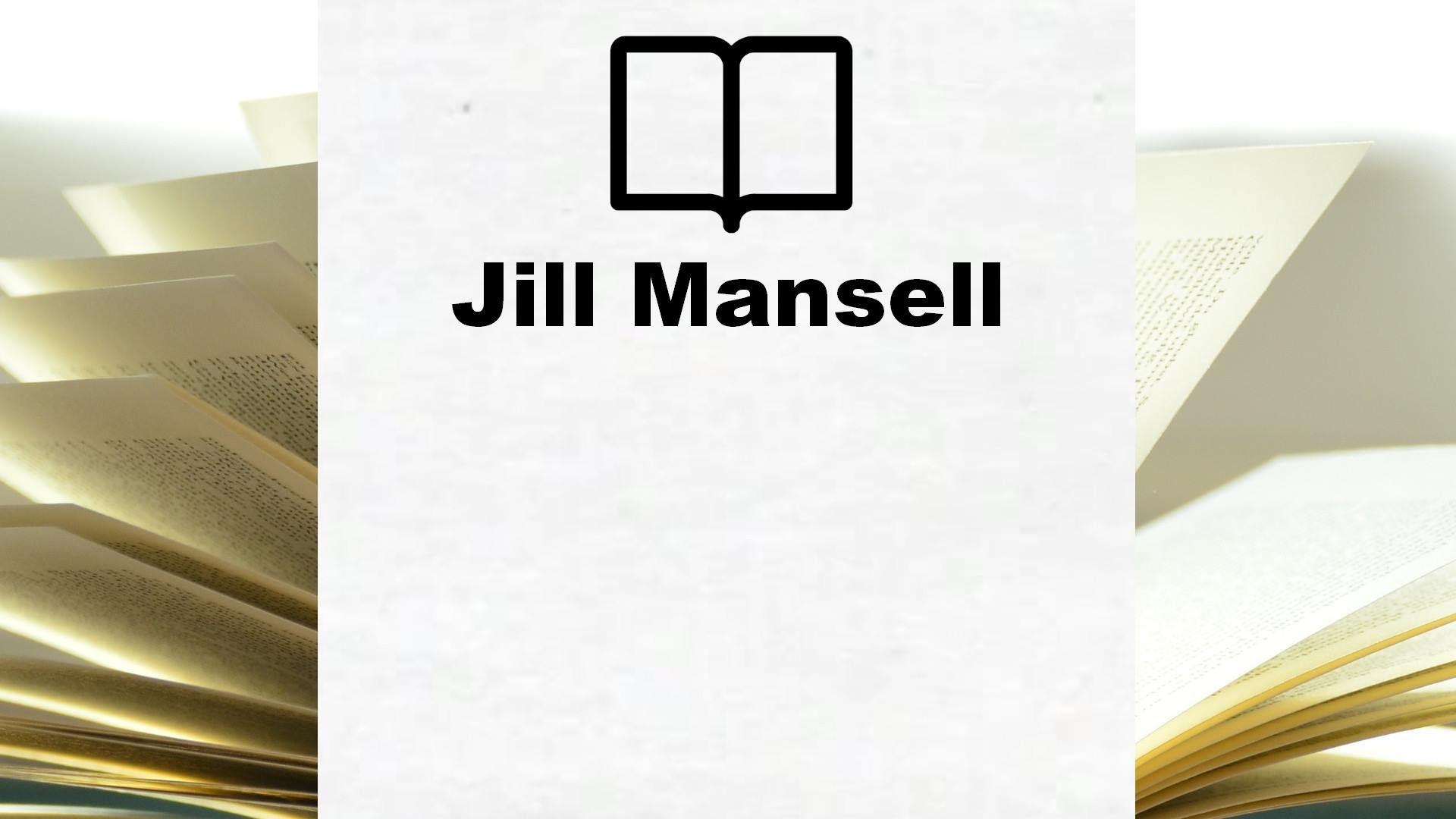 Boeken Jill Mansell