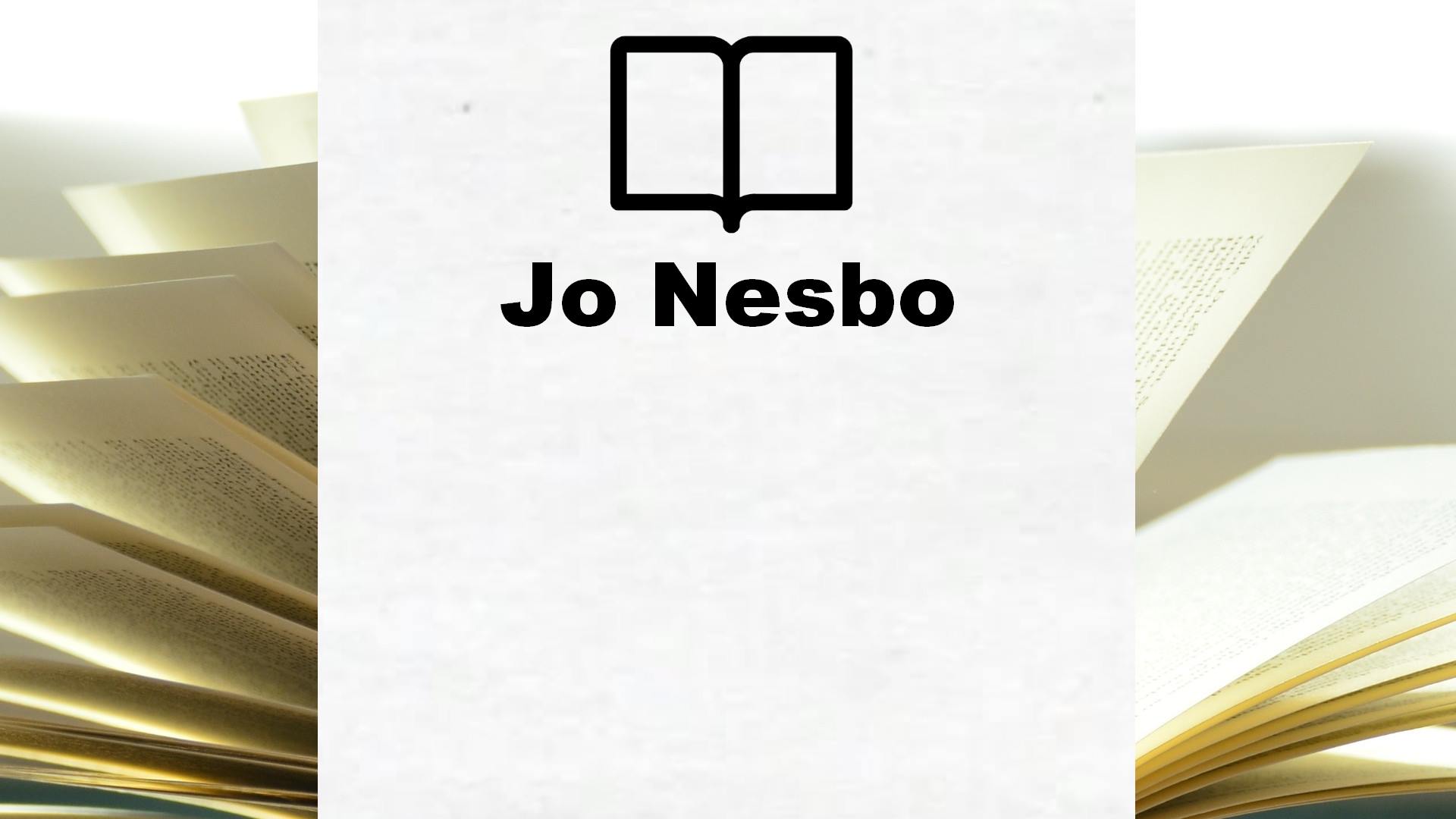 Boeken Jo Nesbo
