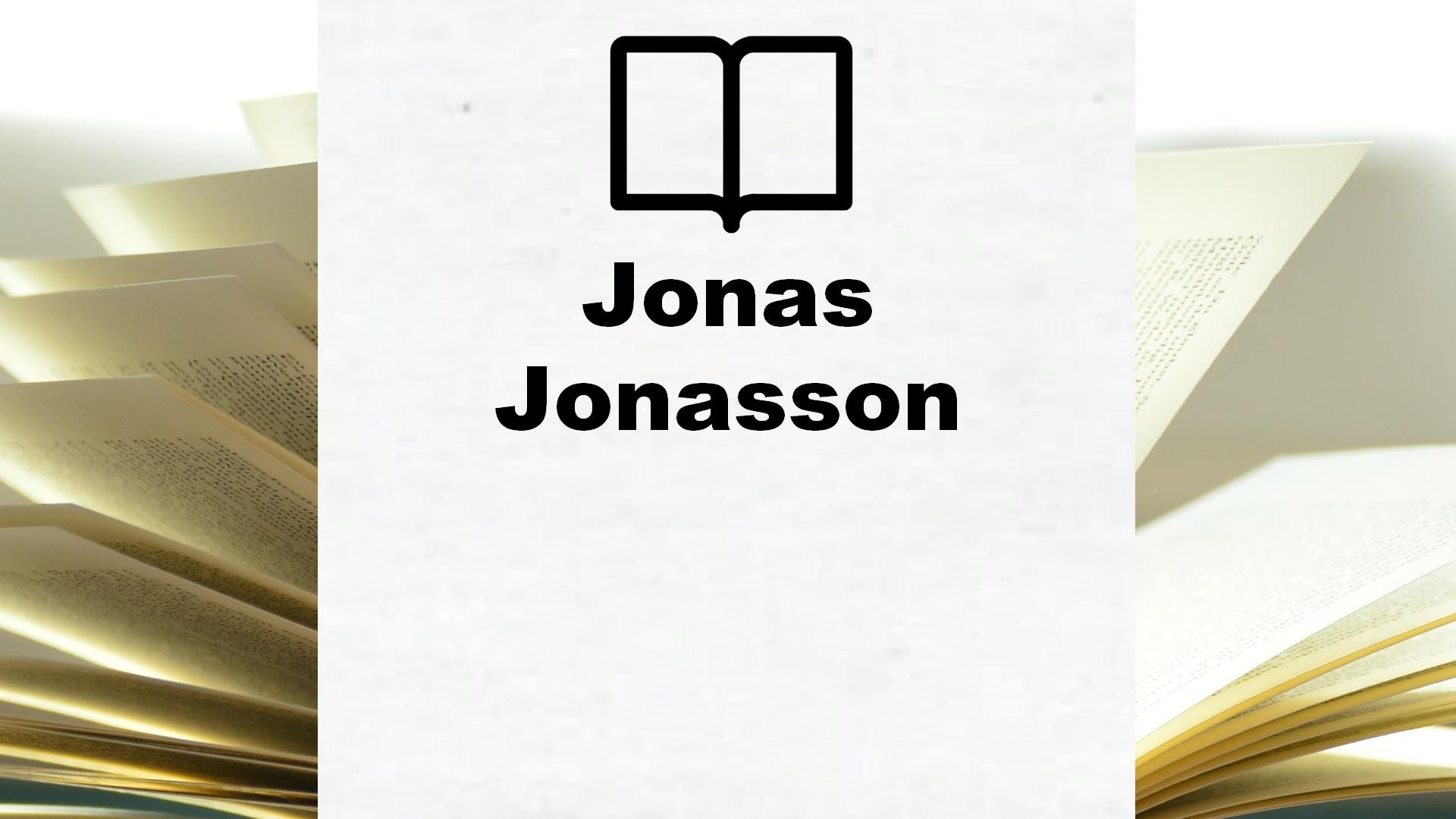 Boeken Jonas Jonasson