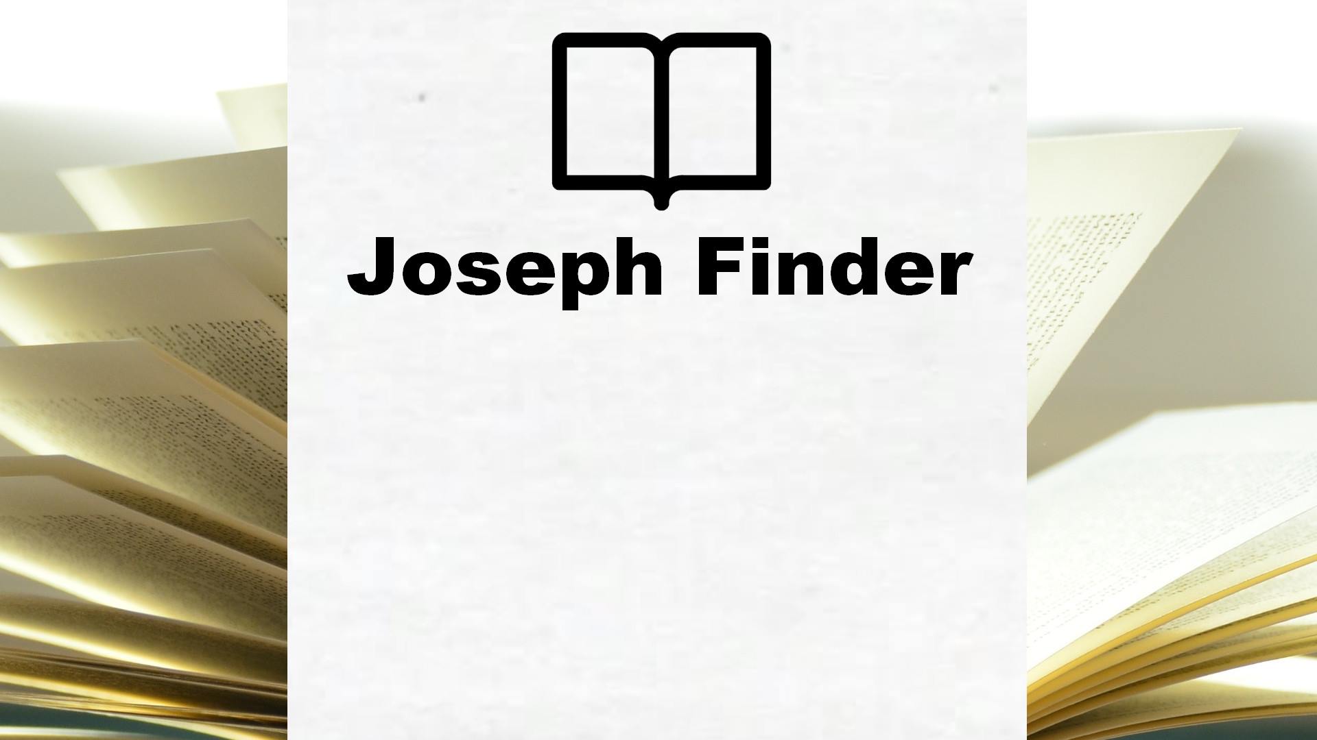 Boeken Joseph Finder