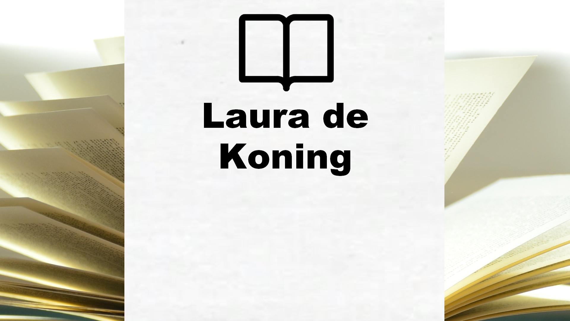 Boeken Laura de Koning