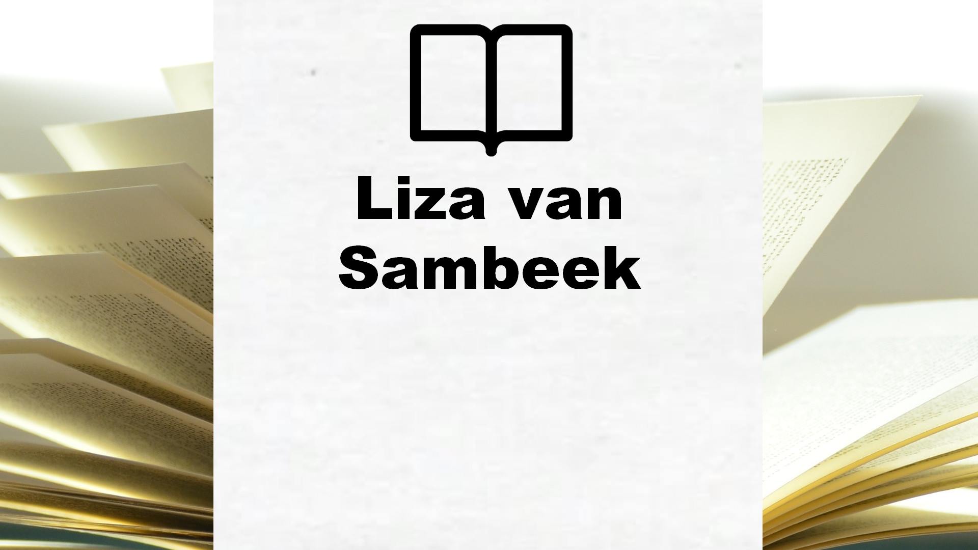 Boeken Liza van Sambeek