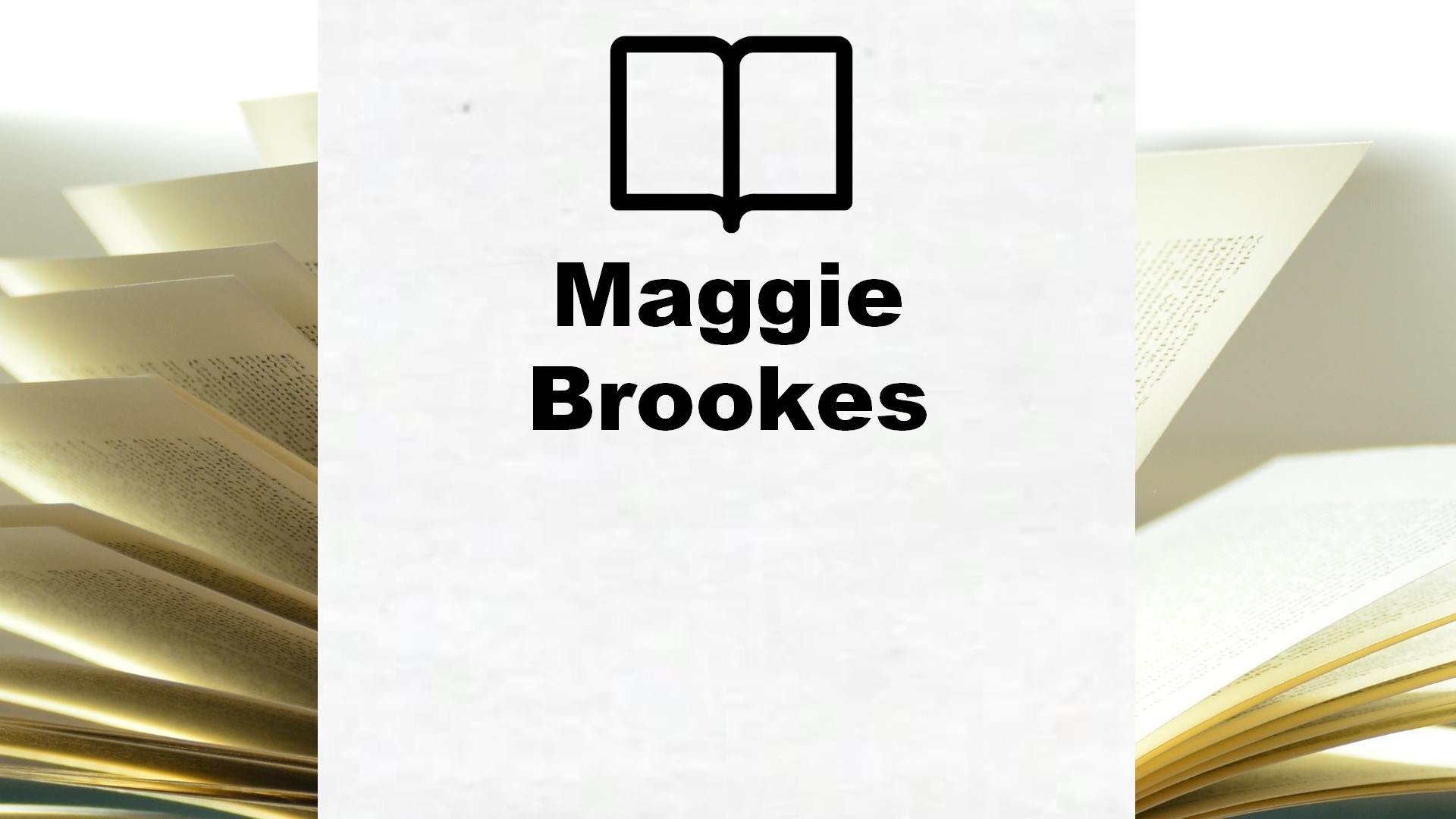 Boeken Maggie Brookes