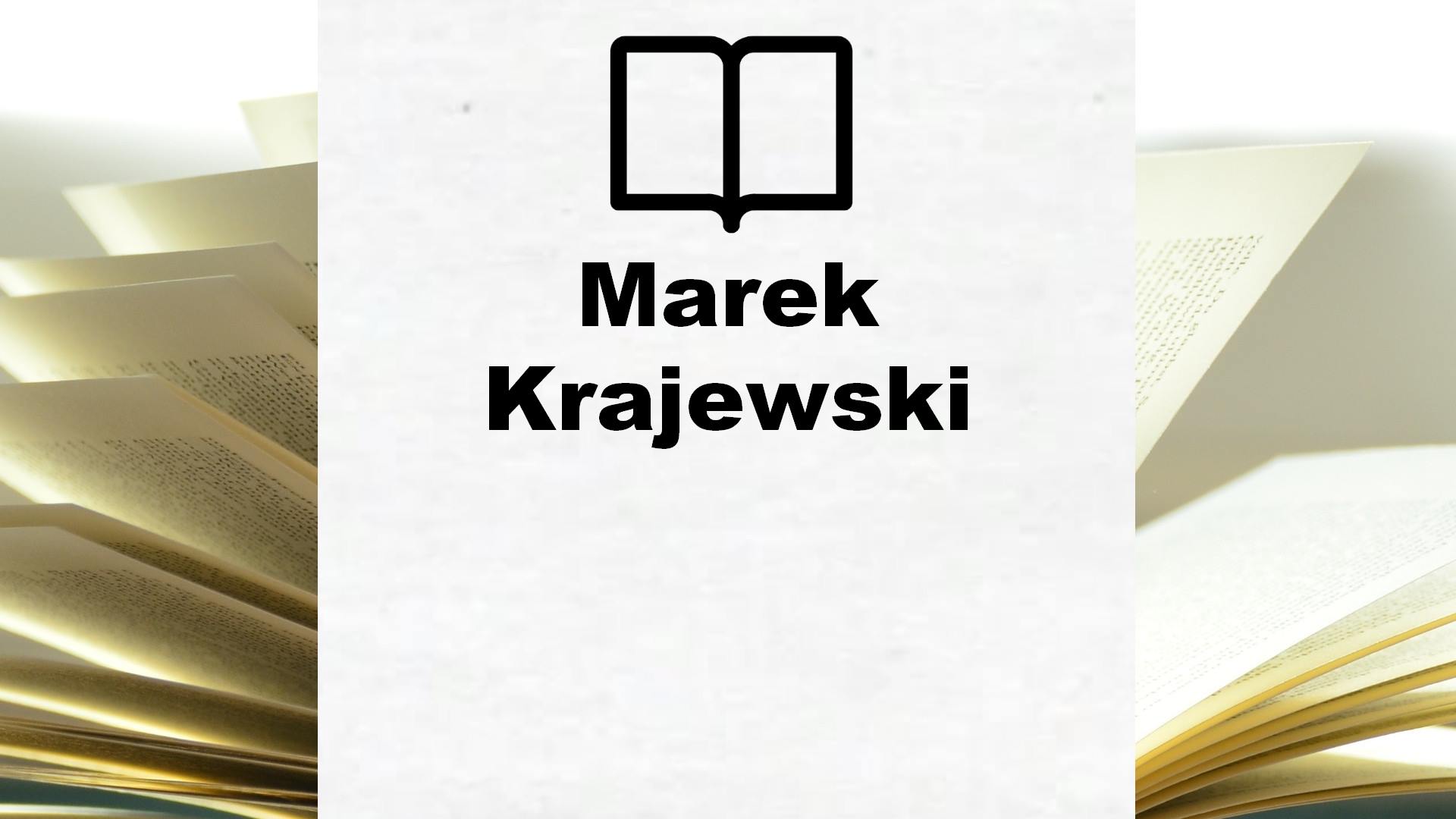 Boeken Marek Krajewski