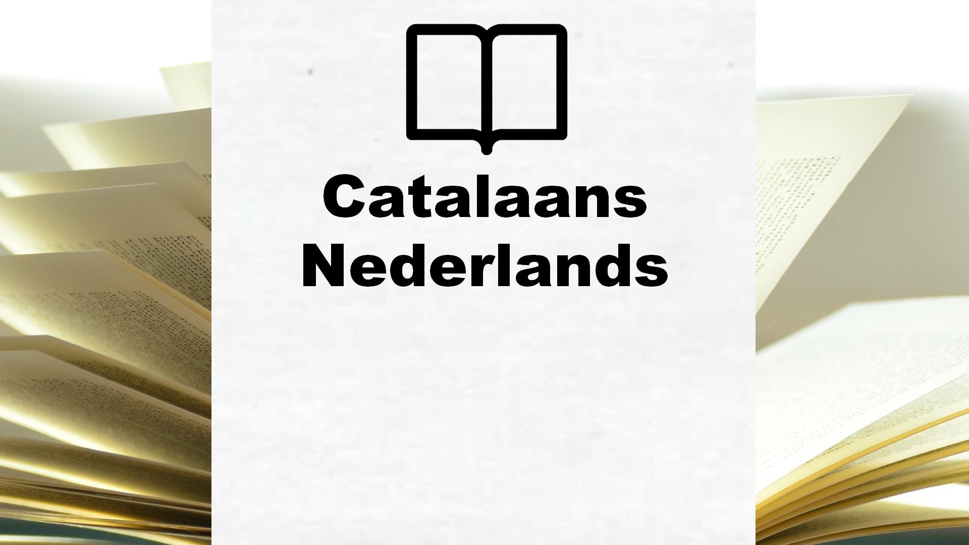 Boeken over Catalaans Nederlands