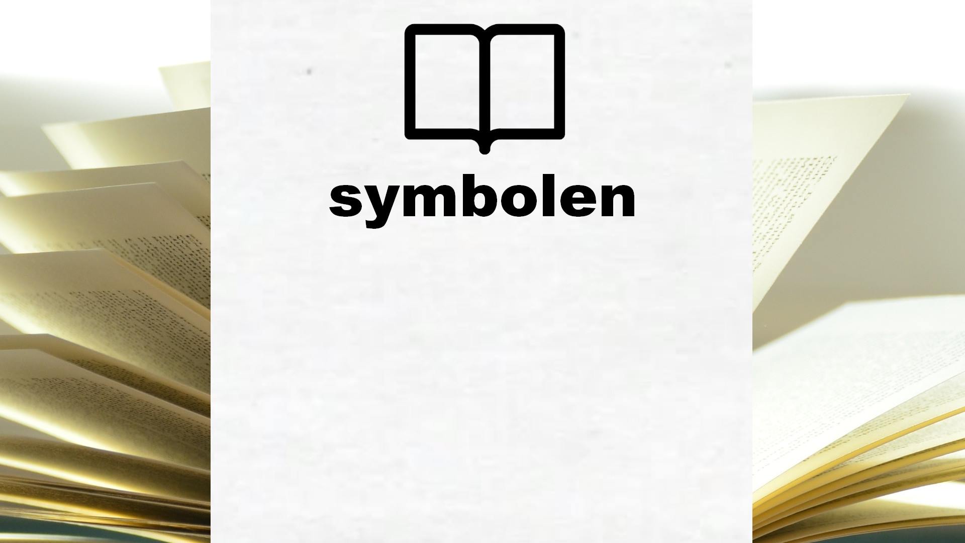 Boeken over symbolen