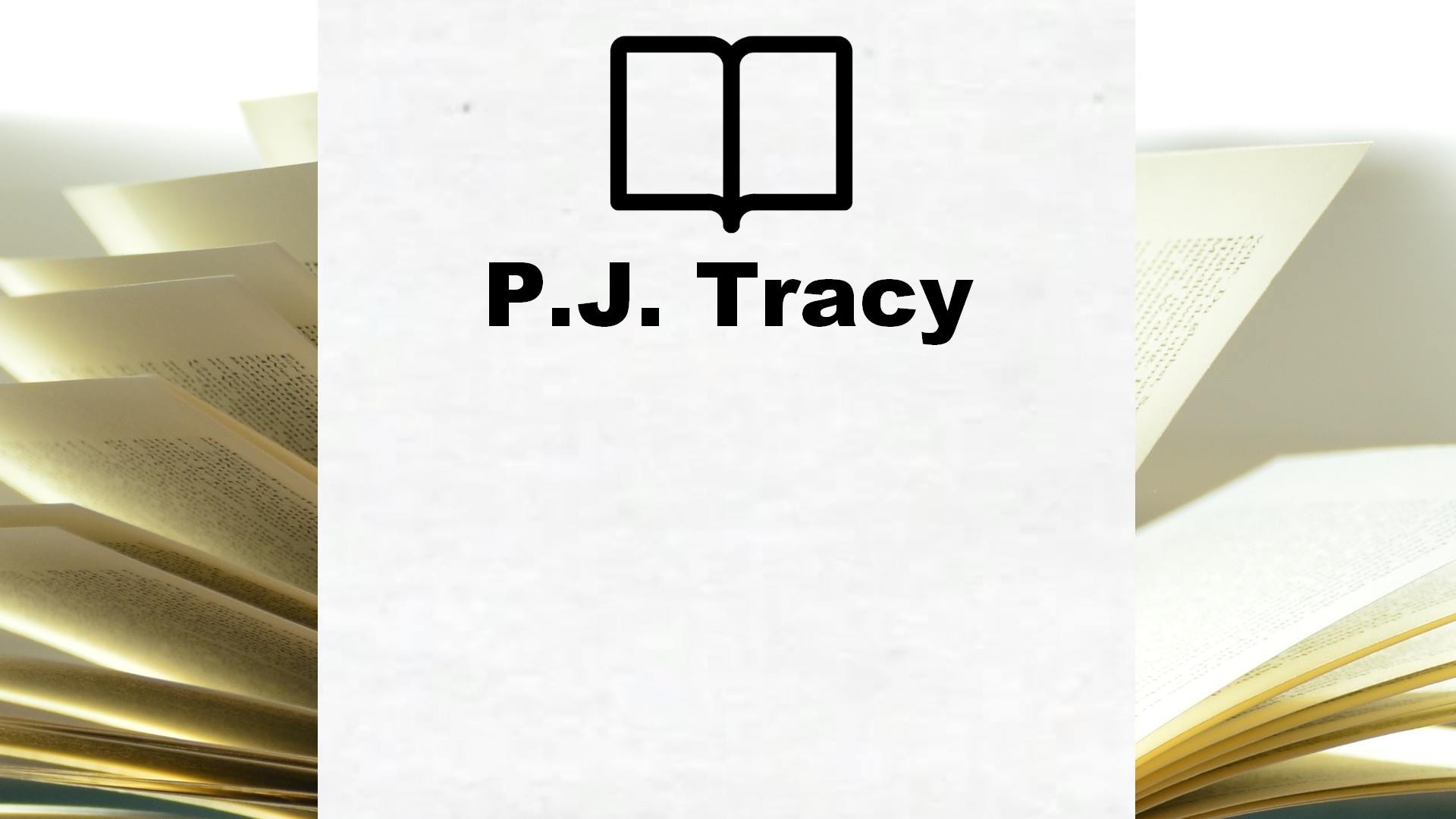 Boeken P.J. Tracy