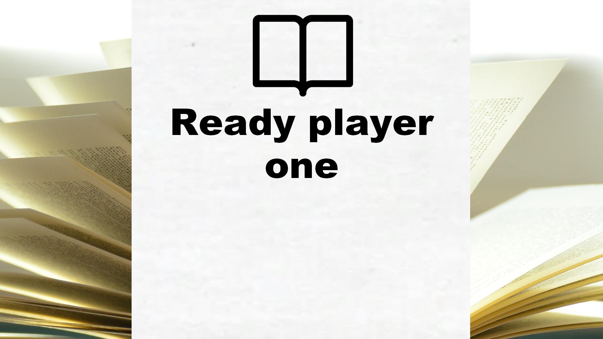 Ready player one – Boekrecensie