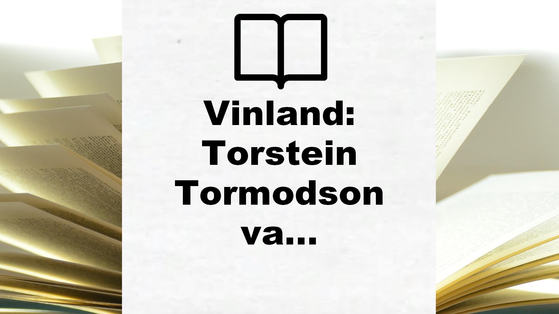 Vinland: Torstein Tormodson vaart aan het hoofd van zijn Jomsvikingen naar het beloofde land aan de andere kant van de oceaan – Boekrecensie